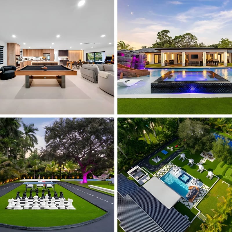 7BR Royal Palms Estate w/ Pool, Spa, Waterslide & Go-Kart
